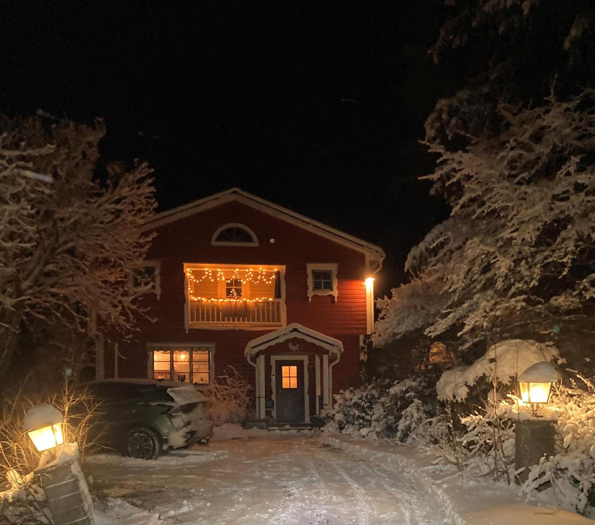 Charmig Villa Med Bastu Och Snabbt Wifi Långav Buitenkant foto