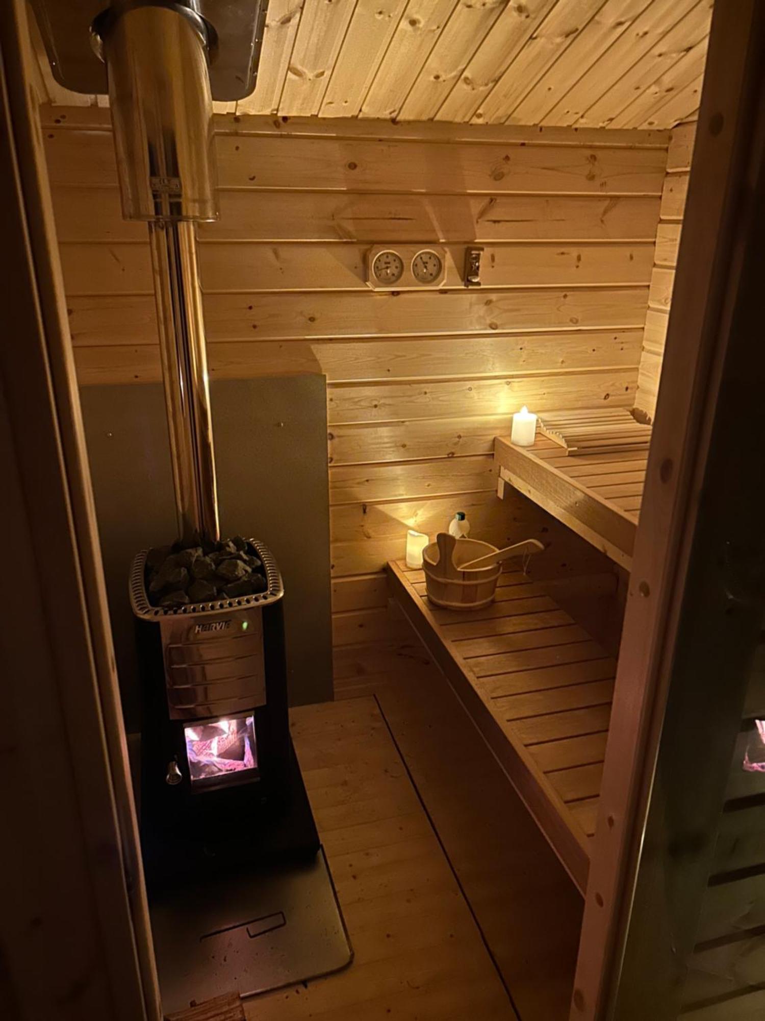 Charmig Villa Med Bastu Och Snabbt Wifi Långav Buitenkant foto