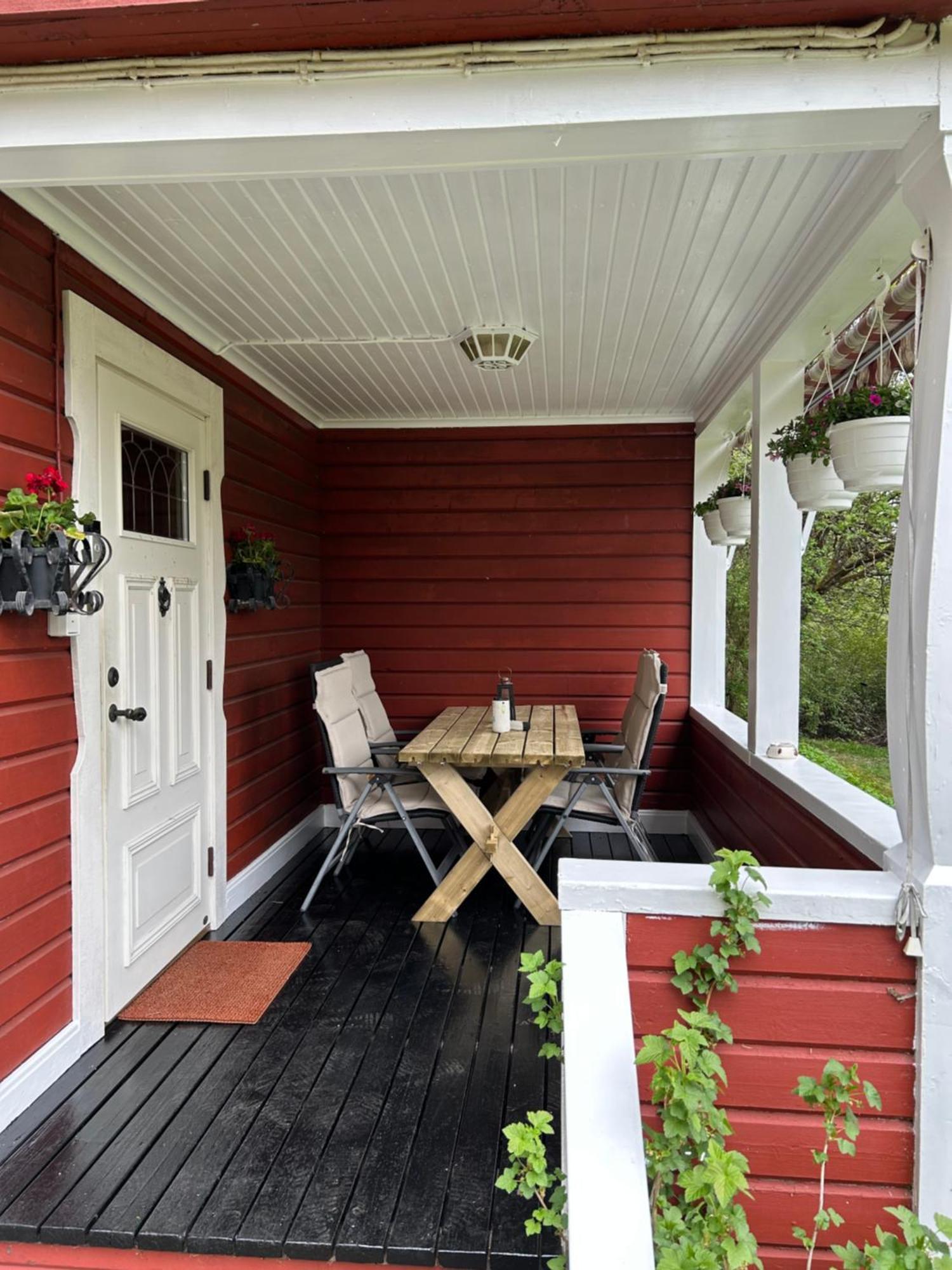 Charmig Villa Med Bastu Och Snabbt Wifi Långav Buitenkant foto